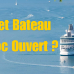 Billet Bateau Maroc Ouvert