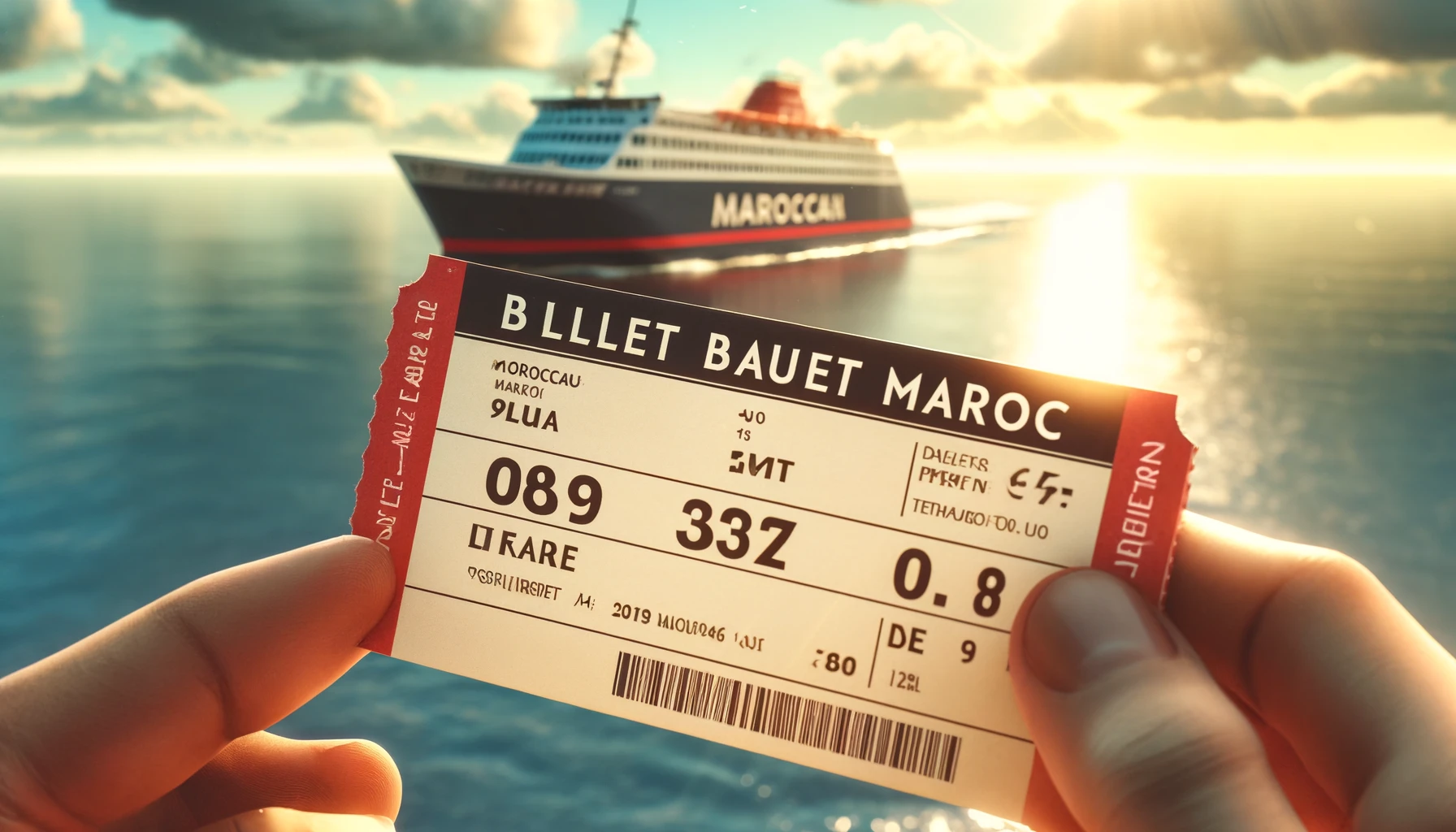 Billet Bateau Maroc Moins cher