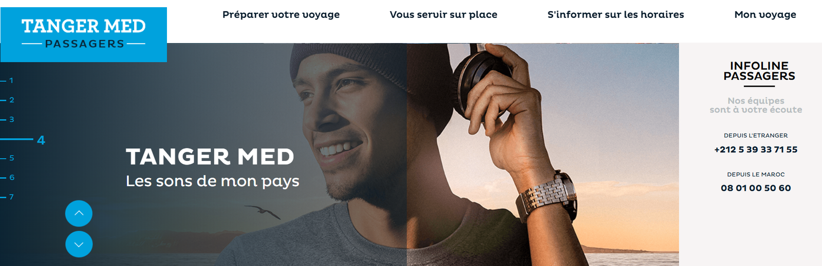 tanger med passager infos