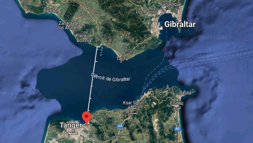 distance gibraltar tanger