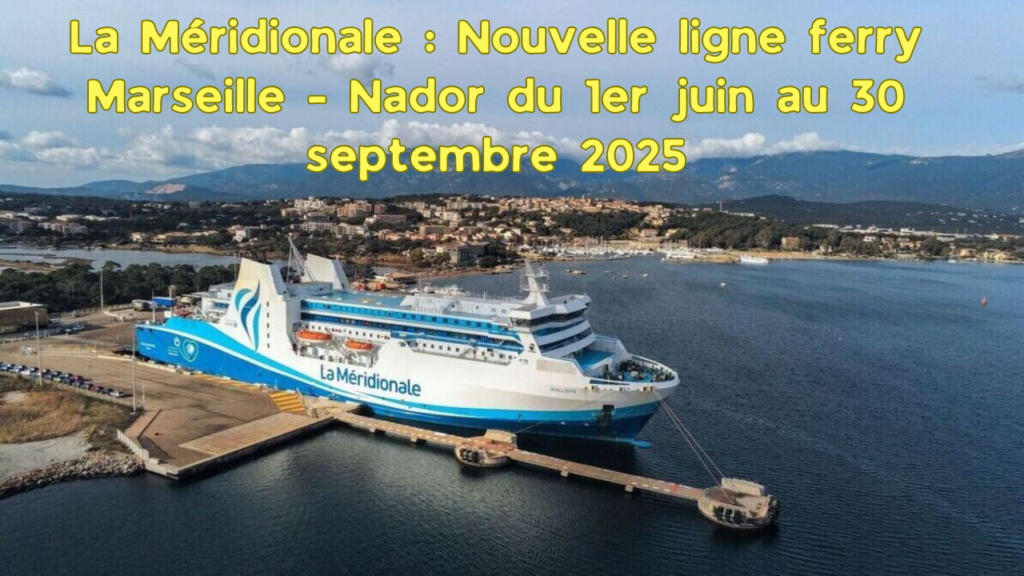 bateau Marseille Nador