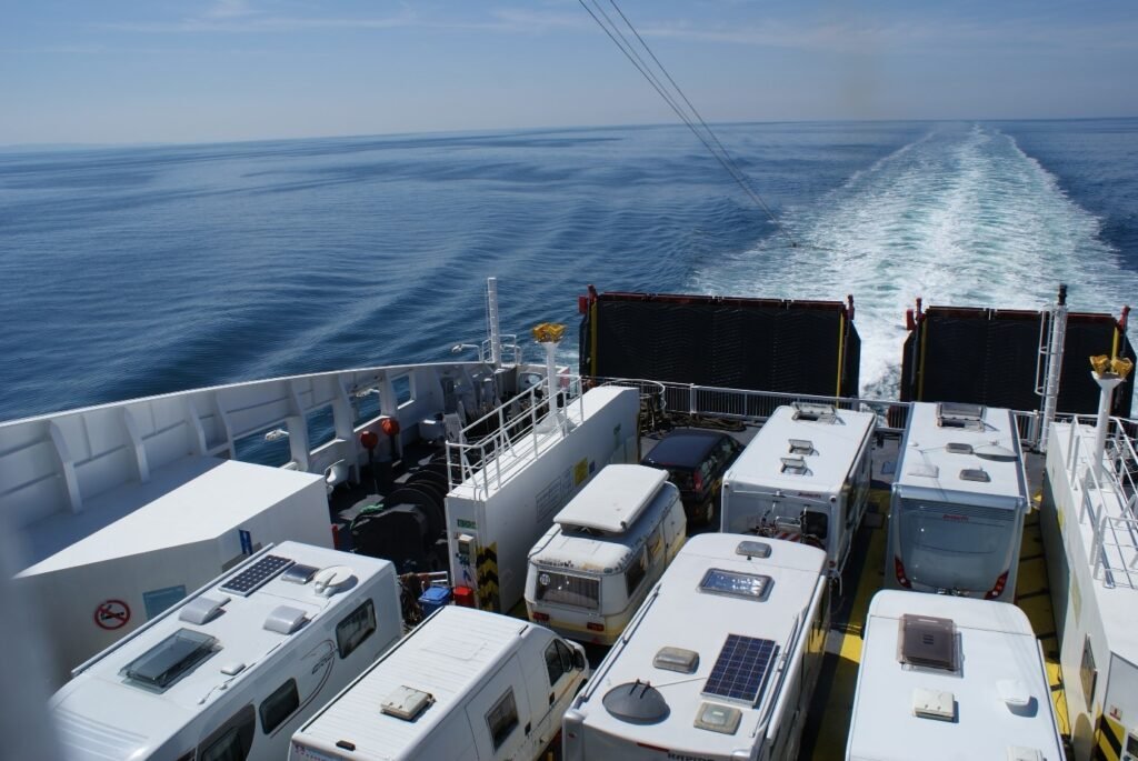 dormir dans son camping-car sur un ferry